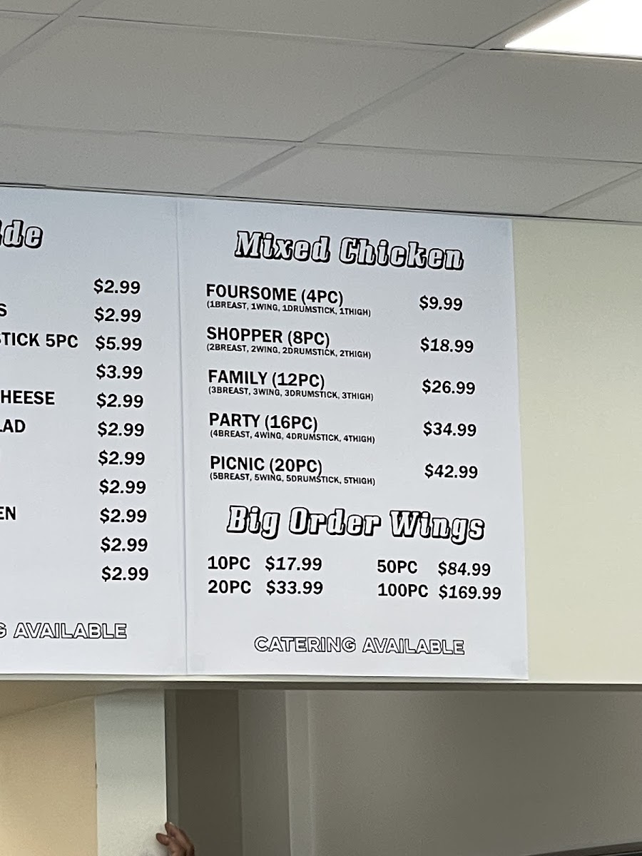 Sunny’s Sub Menu - Image 3